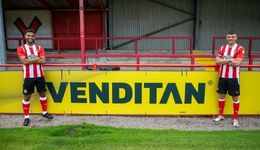 Venditan score with Altrincham Football Club