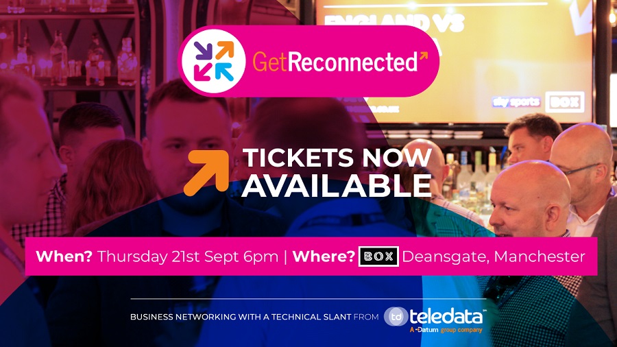 Autumn tech networking event Get Reconnected Manchester 21st