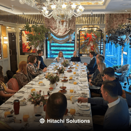 Hitachi Solutions & Greater Manchester at the Ivy