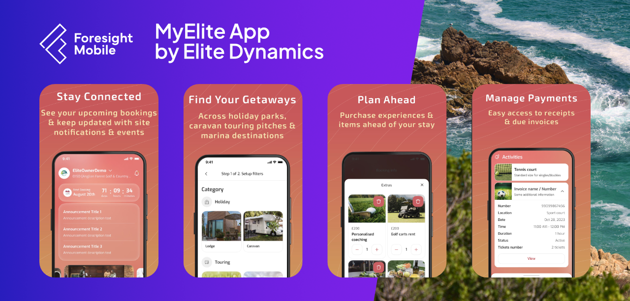 MyElite app for holiday homes